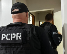 PCPR prende 57 pessoas em três megaoperações simultâneas contra o crime organizado