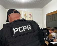 PCPR prende 57 pessoas em três megaoperações simultâneas contra o crime organizado