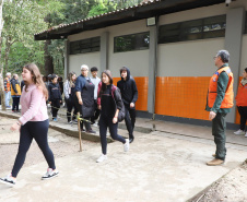 Defesa Civil-Brigada Escolar-Colegio Estadual Nilo Brandão. Foto: Ari Dias/AEN