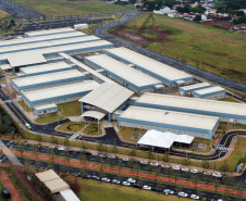 O governador Carlos Massa Ratinho Junior inaugurou nesta segunda-feira (16) o Hospital da Criança Irmã Maria Calista, de Maringá, no Noroeste do Estado.