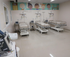 O governador Carlos Massa Ratinho Junior inaugurou nesta segunda-feira (16) o Hospital da Criança Irmã Maria Calista, de Maringá, no Noroeste do Estado.