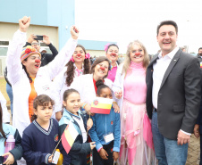 O governador Carlos Massa Ratinho Junior inaugurou nesta segunda-feira (16) o Hospital da Criança Irmã Maria Calista, de Maringá, no Noroeste do Estado.