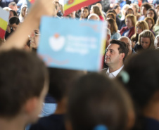 O governador Carlos Massa Ratinho Junior inaugurou nesta segunda-feira (16) o Hospital da Criança Irmã Maria Calista, de Maringá, no Noroeste do Estado.
