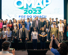 Secretaria da Educação do Paraná realiza missão para finalistas da OMAP em Foz do Iguaçu