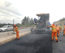 Rodovia entre Londrina e Tamarana tem conservação de pista dupla e simples 