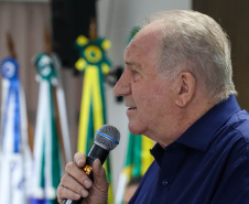Solenidade que confirmou os compromissos do Paraná com a Rede Oceano Limpo.