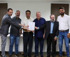 Solenidade que confirmou os compromissos do Paraná com a Rede Oceano Limpo.