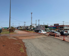 Obra do novo Trevo do Catuaí altera o tráfego de veículos da Av. Colombo em Maringá 