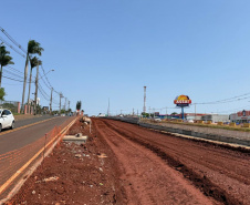 Obra do novo Trevo do Catuaí altera o tráfego de veículos da Av. Colombo em Maringá 