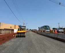 Obra do novo Trevo do Catuaí altera o tráfego de veículos da Av. Colombo em Maringá 