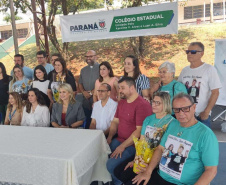 Alunos mortos em Cambé são homenageados com nome de escola estadual em Ibiporã