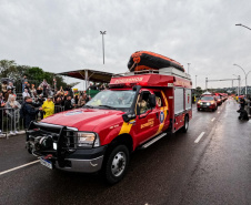 Rio Grande do Sul homenageia bombeiros do Paraná no Feriado Farroupilha
