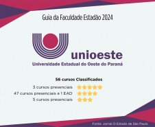 SETI Universidades estaduais somam 19 cursos com nota máxima no Guia da Faculdades do Estadão