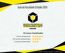 SETI Universidades estaduais somam 19 cursos com nota máxima no Guia da Faculdades do Estadão