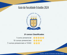 SETI Universidades estaduais somam 19 cursos com nota máxima no Guia da Faculdades do Estadão