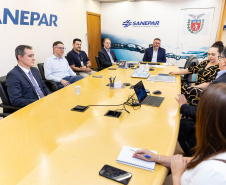   Vencedora do Troféu Transparência, Sanepar recebe executivos da Anefac