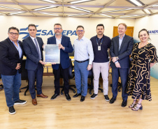   Vencedora do Troféu Transparência, Sanepar recebe executivos da Anefac