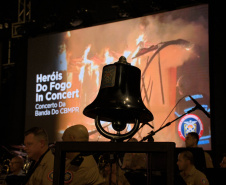 Heróis do Fogo in concert: show da banda do Corpo de Bombeiros abre semana de aniversário