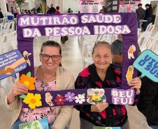  76,3% da população idosa do Paraná dependem apenas do SUS