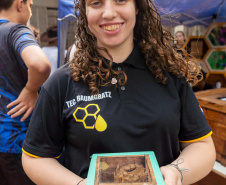 27ª Feira do Colégio Agrícola CEEP Manoel Moreira Pena, de Foz do Iguaçu, evidencia capacitação dos alunos em técnicas agrícolas e tecnologias sustentáveis