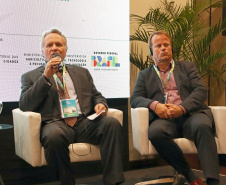 Sanepar apresenta iniciativas de recuperação energética de biogás em eventos internacionais em Foz do Iguaçu
