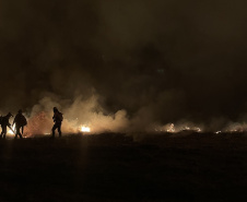 Curso de resposta a desastres prepara bombeiros do Paraná.