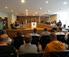 O primeiro relatório de monitoramento do Plano Plurianual 2024-2027 (https://www.planejamento.pr.gov.br/PlanejaParana/Pagina/Transparencia-Planos-Plurianuais) do Governo do Paraná, foi entregue, nesta segunda-feira (21), à Assembleia Legislativa do Estado do Paraná (ALEP), revelando bons indicativos sobre a execução das metas: 72% das entregas previstas para 2024 (813 das 1.135) estão bem encaminhadas.