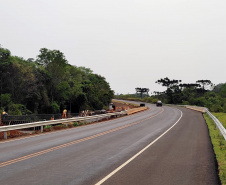 PR-445 terá pare e siga nos próximos dias para içamento de vigas em pontes e viadutos 