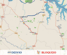 Ponte entre Miraselva e Centenário do Sul vai ser interditada nesta quinta e sexta 