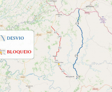 DER - PRC-466 Ponte Rio Bom Ponte entre Borrazópolis e Kaloré será interdita