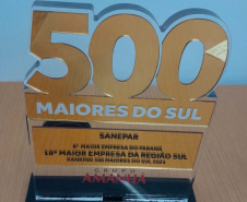 Sanepar é campeã no Setor de Serviços Públicos no Paraná, no ranking da Revista Amanhã