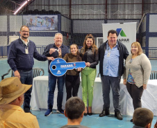COHAPAR Entrega de moradias em Coronel Domingos Soares