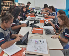 79 alunos paranaenses disputam a terceira fase da 1º Olimpíada Brasileira de Inovação, Ciência e Tecnologia