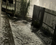 CHUVA DE GRANIZO DOIS VIZINHOS