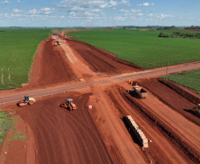 Obras do contorno viário de Palotina devem chegar a 19% em dezembro