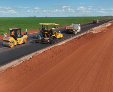 Obras do contorno viário de Palotina devem chegar a 19% em dezembro