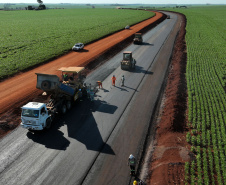 Obras do contorno viário de Palotina devem chegar a 19% em dezembro