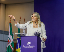 O governador Carlos Massa Ratinho Junior destacou, durante a abertura do Encontro das Cooperativas Paranaenses, nesta sexta-feira (29), a importância do sistema de cooperativo paranaense para os avanços econômicos do Estado. 