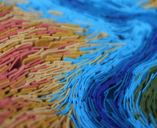Exposição coletiva traz arte têxtil ao Espaço Cultural BRDE