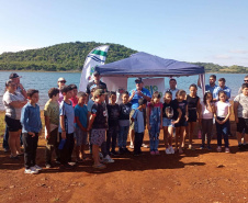 Na primeira fase do Rio Vivo, entre 2021 e 2022, foram soltos 1,1 milhão de peixes nativos no Iguaçu.