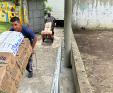 FUNDEPAR ENTREGA QUINTA REMESSA ALIMENTOS