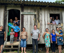COHAPAR Entrega de moradias para famílias quilombolas de Guaraqueçaba