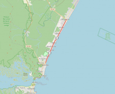 PR-412 Matinhos a Praia de Leste Edital de duplicação em concreto de rodovia em Matinhos tem vencedor 