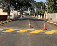 Rodovia entre Lupionópolis e Cafeara tem reforço na sinalização e na segurança viária 