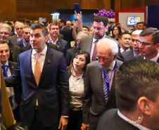 O vice-governador Darci Piana participou nesta quinta e sexta-feira (07 e 08) da 15ª edição da Expo Paraguai Brasil, realizada na sede da Confederação Sul-Americana de Futebol (Conmebol), na cidade de Luque, na Região Metropolitana de Assunção, no Paraguai.