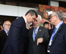 O vice-governador Darci Piana participou nesta quinta e sexta-feira (07 e 08) da 15ª edição da Expo Paraguai Brasil, realizada na sede da Confederação Sul-Americana de Futebol (Conmebol), na cidade de Luque, na Região Metropolitana de Assunção, no Paraguai.