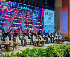 O vice-governador Darci Piana participou nesta quinta e sexta-feira (07 e 08) da 15ª edição da Expo Paraguai Brasil, realizada na sede da Confederação Sul-Americana de Futebol (Conmebol), na cidade de Luque, na Região Metropolitana de Assunção, no Paraguai.