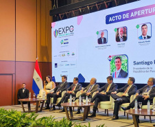 O vice-governador Darci Piana participou nesta quinta e sexta-feira (07 e 08) da 15ª edição da Expo Paraguai Brasil, realizada na sede da Confederação Sul-Americana de Futebol (Conmebol), na cidade de Luque, na Região Metropolitana de Assunção, no Paraguai.