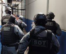 Polícia Penal do Paraná intensifica o combate ao crime organizado no sistema prisional na 6ª fase da Operação Mute