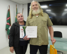 Jorge Luiz Dolenga, doador de plaqueta aférese, em Curitiba, é um dos 1.942.107 doadores cadastrados.